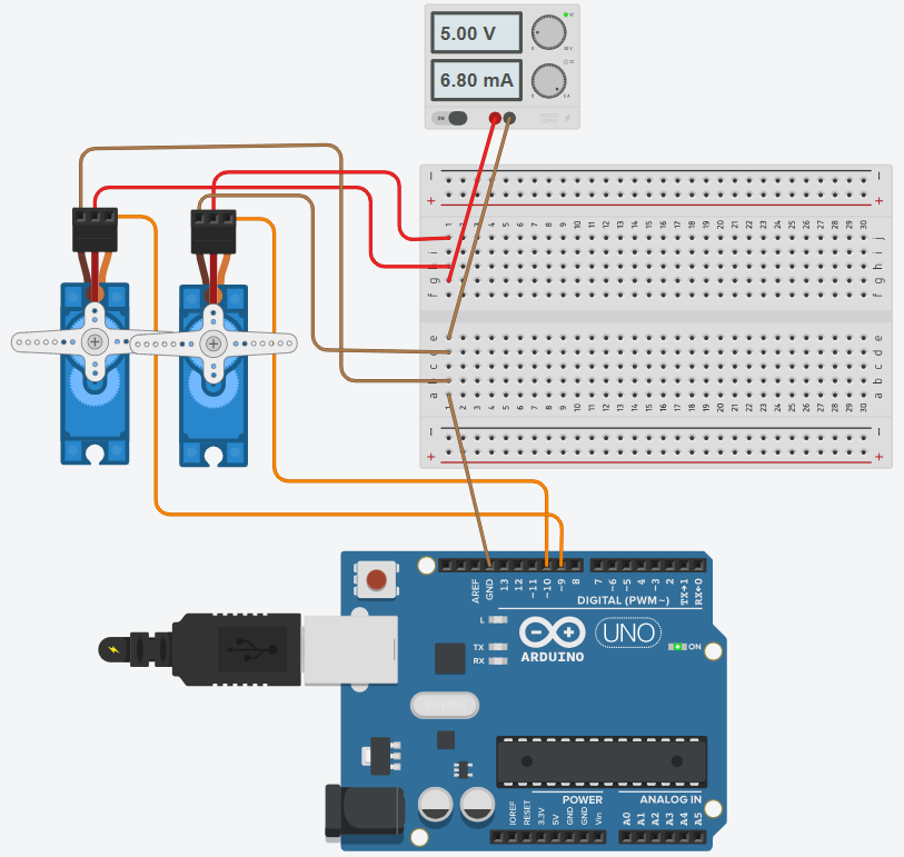 Simulación del movimiento
